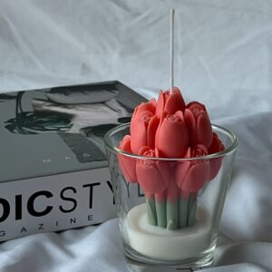 Bouquet in glass